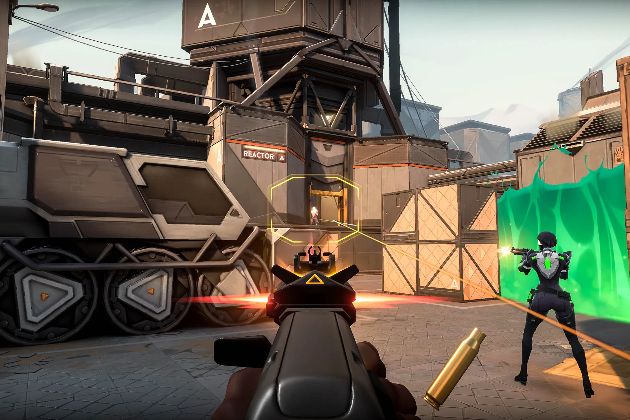 Valorant crosshair customization guide illustration